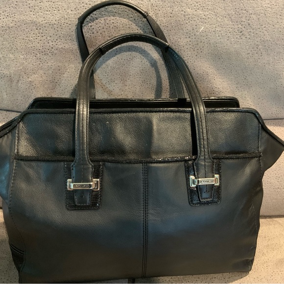 Coach Taylor Leather Alexis Carryall Purse - Picture 5 of 5